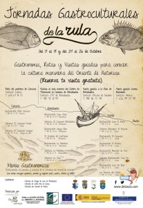 Cartel Jornadas Gastroculturales De la Rula